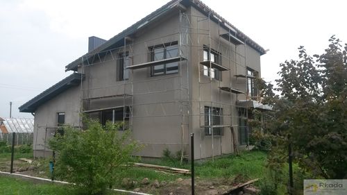 Gyvenamas namas, nebaigta statyba